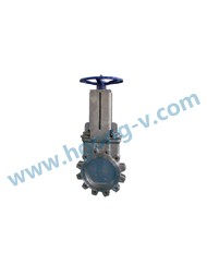 API stainless steel lug wafer knife gate valve